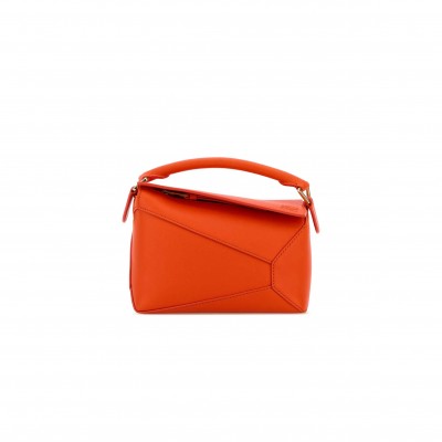 LOEWE MINI PUZZLE EDGE BAG IN CLASSIC CALFSKIN A510P88X26-5959 (18*12.5*8cm)
